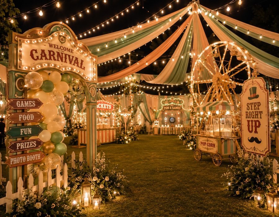Carnival theme decoration