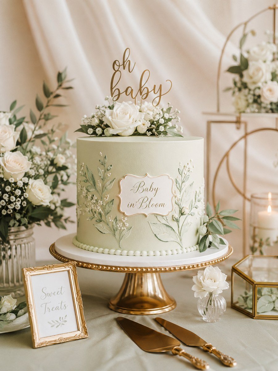 Baby shower detail