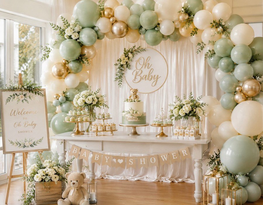 Baby shower decoration