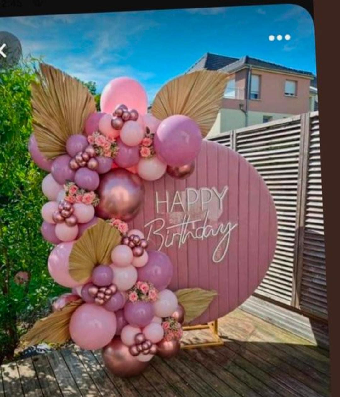 Birthday celebration