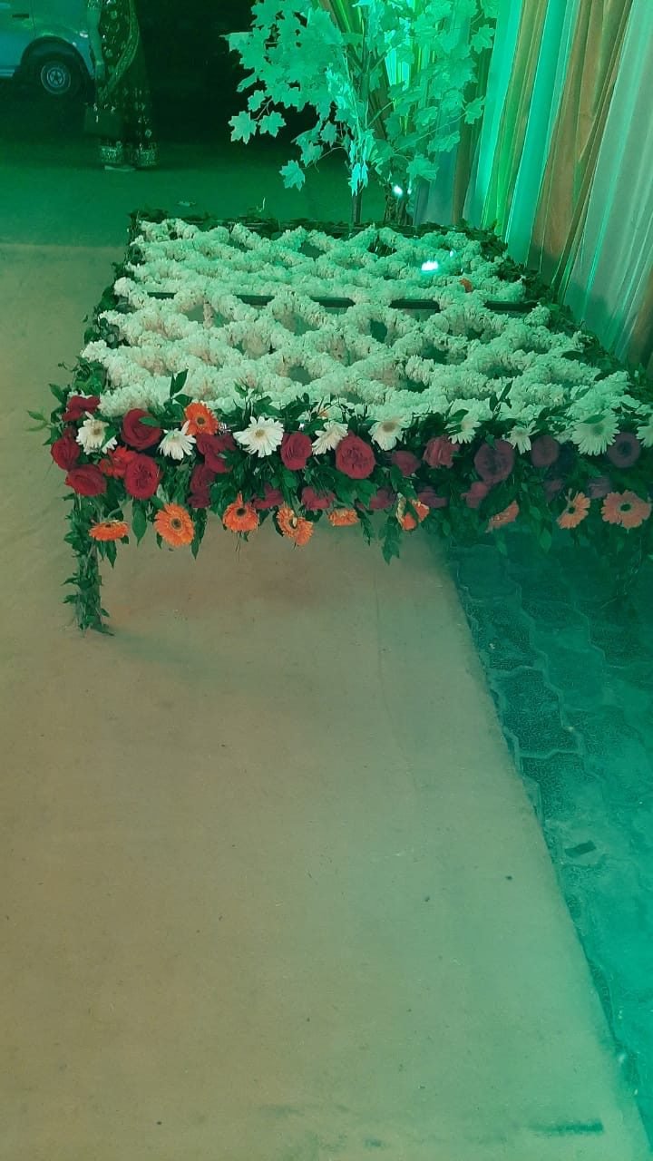 Bright flower sheet